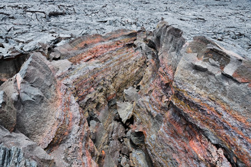 Lava field, Hawaii Volcanoes National Park (USA)