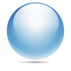 transparent ball made from photoshop