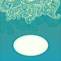 Hand drawn nautical card