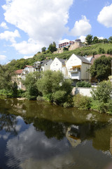 Fototapeta na wymiar Nahe und Kauzenburg in Bad Kreuznach