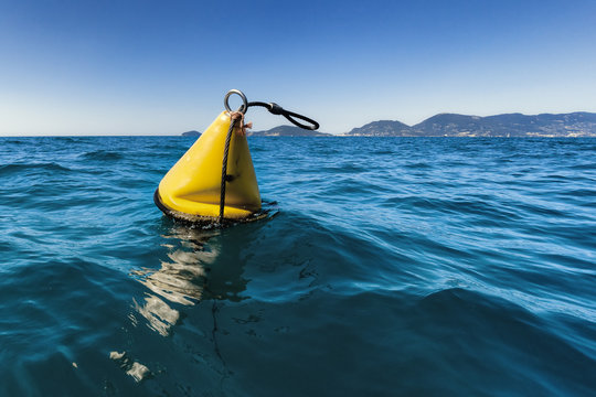 yellow sea buoy
