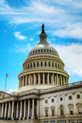 Obraz premium United States Capitol building in Washington, DC