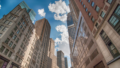Fototapeta na wymiar New York City. Wonderful view of Manhattan Skyscrapers