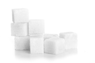Studio photography of a lump sugar