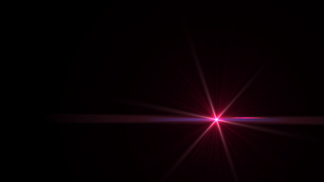 Lens Flares red glow slope