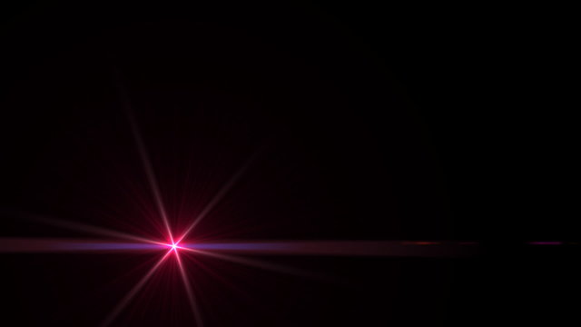 Lens Flares red star down