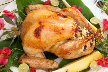 Tropical Roasted Turkey