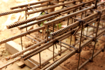 foundation steel for home building