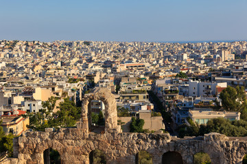 Naklejka premium Odeon theater in Acropolis