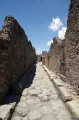 Fototapeta na wymiar Pompeje, Wezuwiusz, Włochy