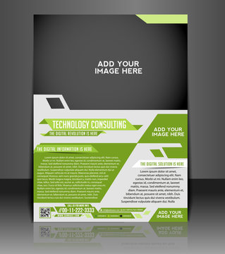 Vector Technology Consulting, flyer, brochure