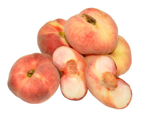 Fototapeta na wymiar Doughnut Peaches