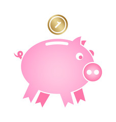 Piggy bank icon