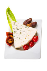 Spanish cheese with mould
