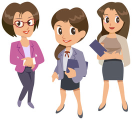 Office lady - team