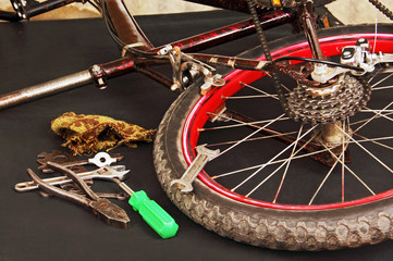 bicycle repair.