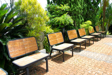 Obraz premium relax chair in Park