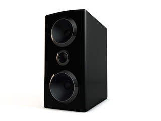 Obraz premium 3d speaker