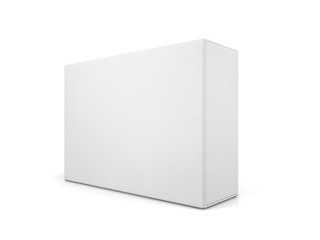 blank boxes isolated on white background