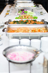 Buffet breakfast theme