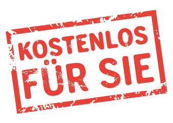 stempel rot kostenlos für sie