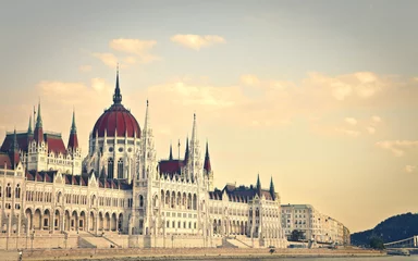Zelfklevend Fotobehang The Parliament of Budapest © olly