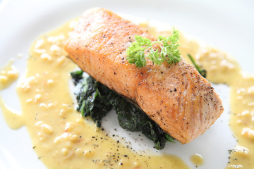 baked salmon