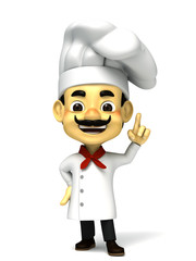 3d chef attention