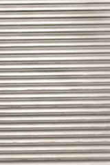 Obraz premium Ribbed aluminum panel texture as background