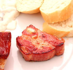 frischer Schweinebauch