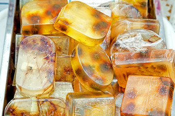 Homemade honey soap