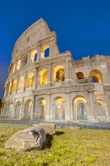 Fototapeta premium The Colosseum, or the Coliseum in Rome, Italy