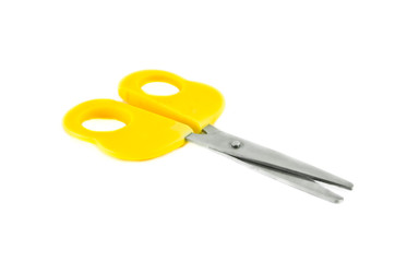 A scissor isolated on the white background