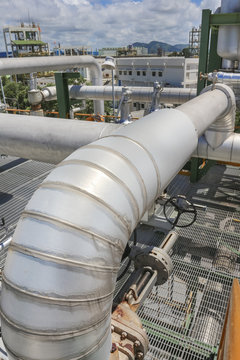 Steell pipe line