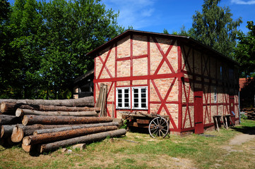 Historisches Holzhaus