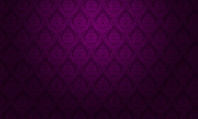 background baroque floral violet