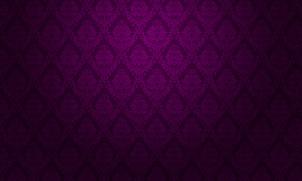 background baroque floral violet