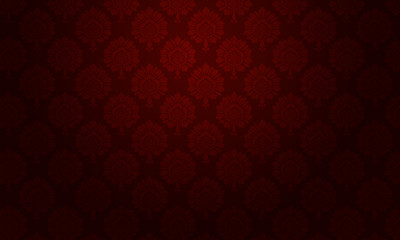 background baroque floral rouge