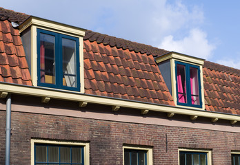 roof with dormers