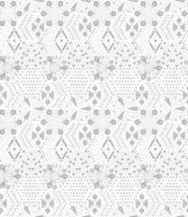 Abstract geometric pattern of hexagons