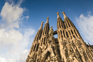 Naklejka premium Sagrada Familia, Barcelona