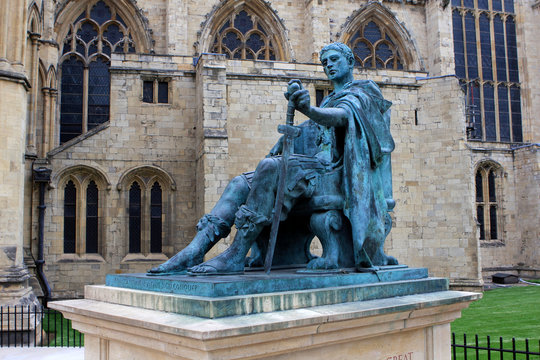 Constantine the Great in York, England