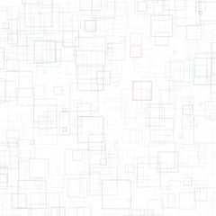 Abstract Technical Geometric Square Background