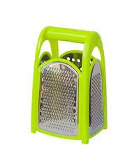Green plastic grater