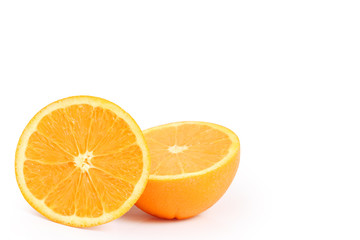 orange  isolated on white background
