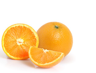 orange  isolated on white background