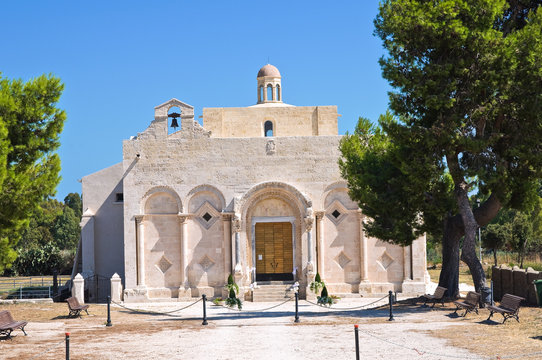 Basilica of Siponto. Manfredonia. Puglia. Italy.