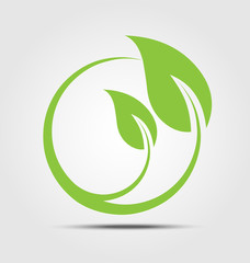 Ecology business icon
