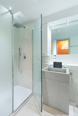 residential interior of modern house