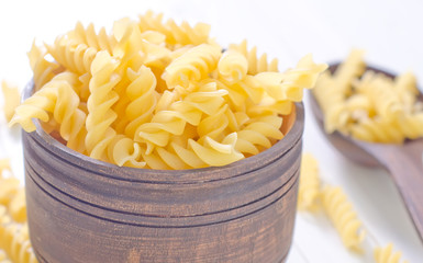 raw pasta